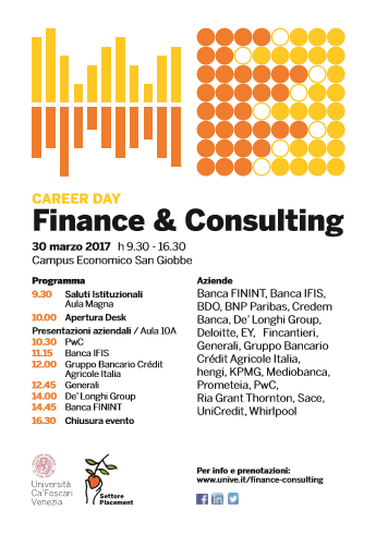 Programma career Ca' Foscari