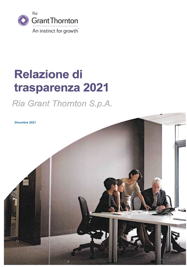 Transparency report Ria Grant Thornton