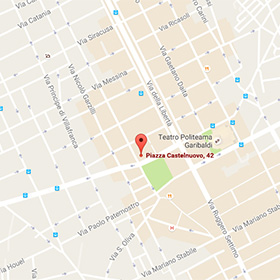 Mappa sede di Palermo